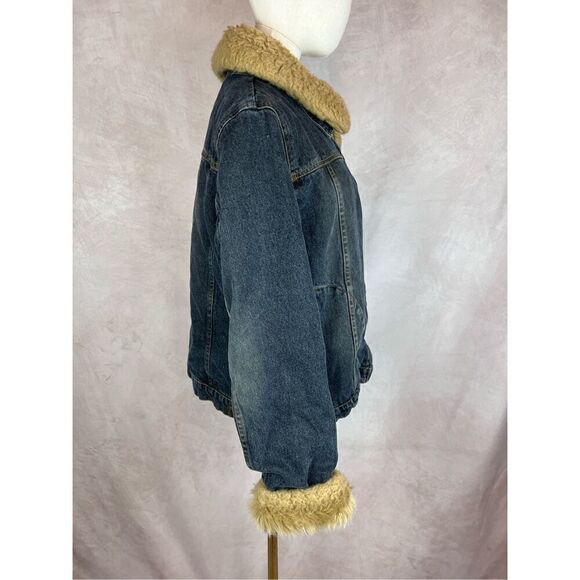 Giacca Denim Jean Jacket Y2K Style - Picture 2 of 8